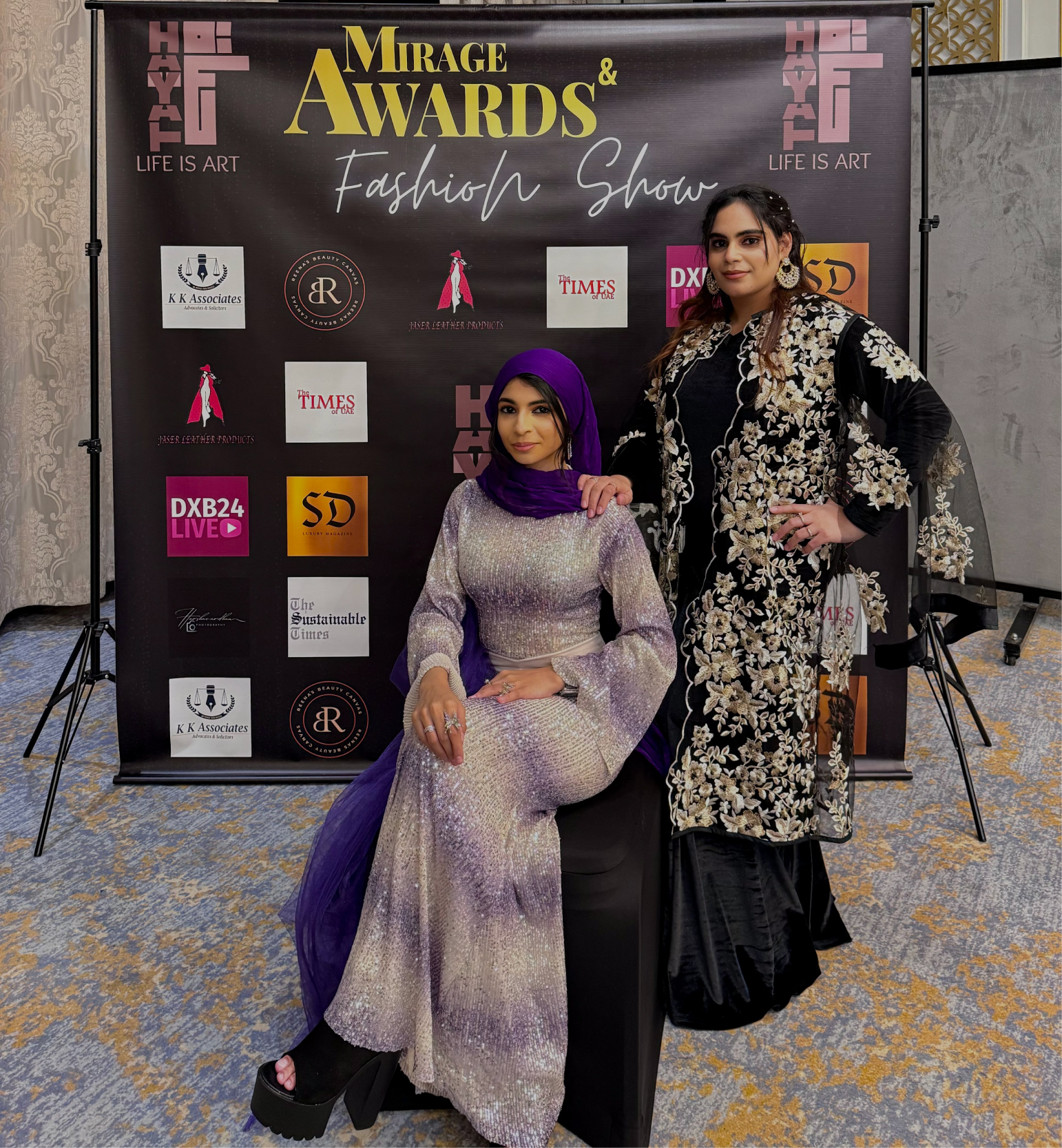 SAFA PESHIMAM AND SARAH PESHIMAM - GLOBAL EXCELLENCE AWARD 2024
